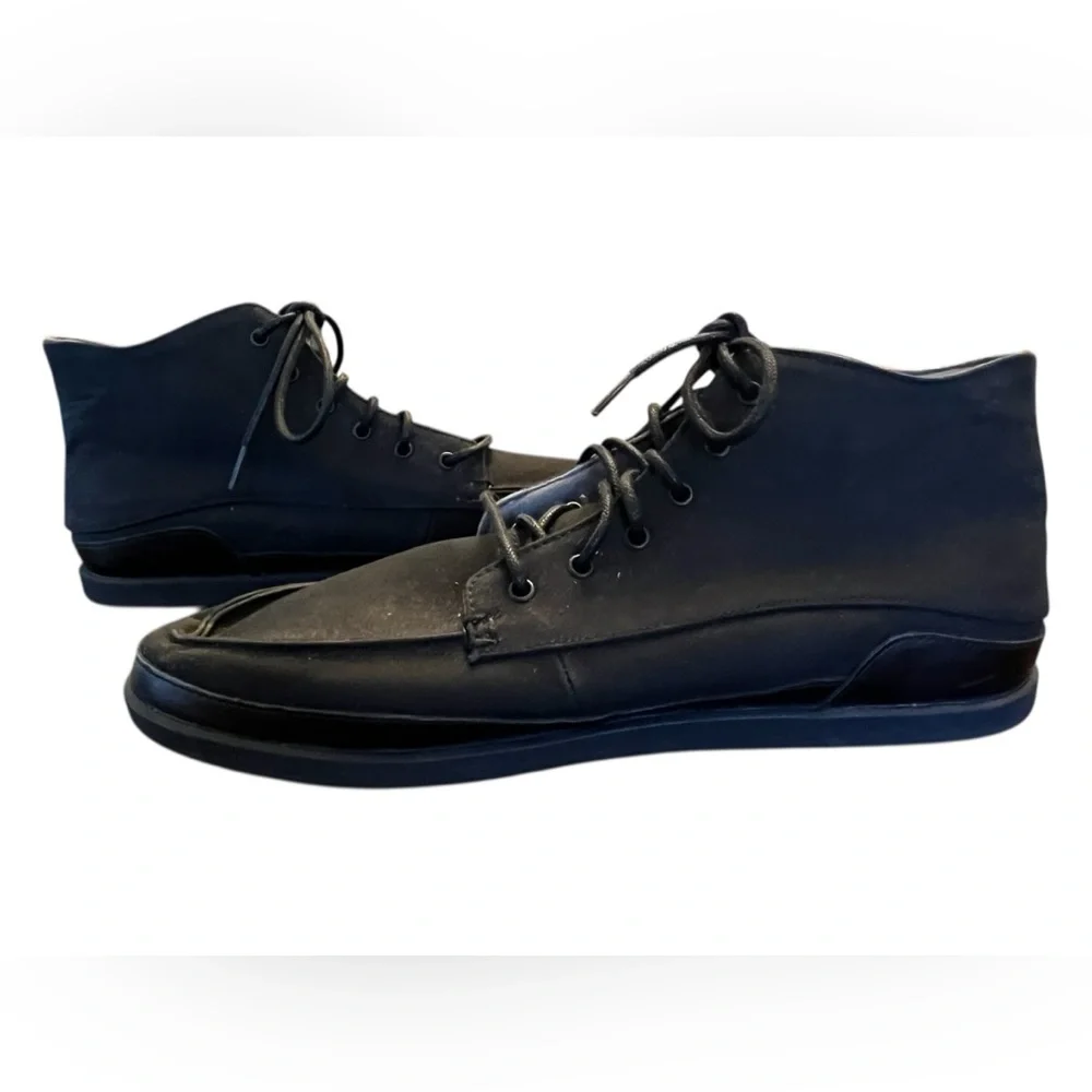 Olukai Nalukai Kapa Boots Black Canvas Size 12 - Picture 5 of 14
